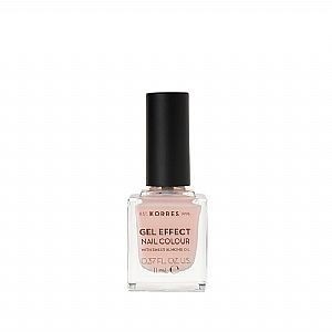 KORRES GEL EFFECT Nail Colour No04 Peony Pink 11ml