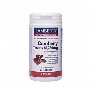LAMBERTS Cranberry Tablets 18,750mg 60tabs