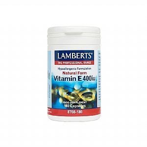LAMBERTS Vitamin E 400iu 60caps