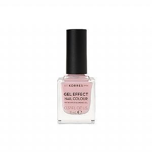KORRES GEL EFFECT Nail Colour Νο05 Candy Pink 11ml
