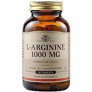 SOLGAR L-Arginine 1000 mg 90 Tabs 