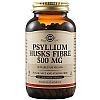 SOLGAR Psyllium Husks Fibre 500 mg 200 Vegetable Capsules