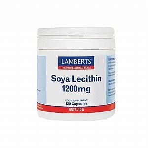 LAMBERTS Soya Lecithin 1200mg 120 Caps 