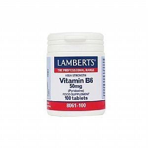 LAMBERTS Vitamin B6 50μg 100tabs