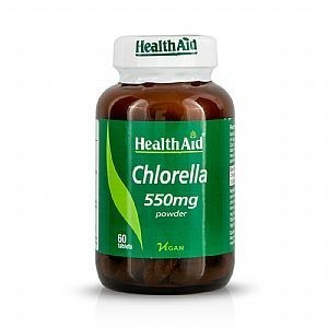Health Aid Chlorella 550mg Equivalent 60 tablets