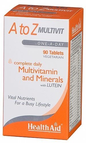 HEALTH AID A to Z Multivit 90tabs