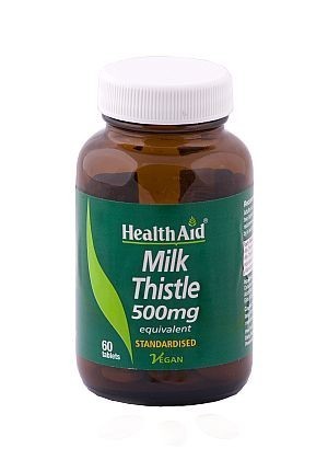 HEALTH AID Milk Thistle 500mg 30Veg tbl