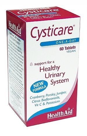 HEALTH AID Cysticare Healthy Urinary System 60tbs