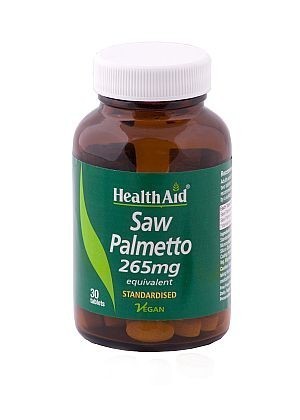 HEALTH AID Saw Palmetto 265mg 30tbs