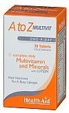 HEALTH AID A to Z Multivitamin & Minerals with LUTEIN 30tbs