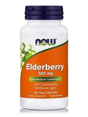 NOW Elderberry Extract 500mg 60caps